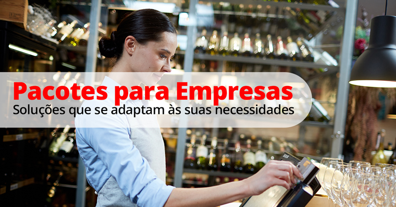 Pacotes para Empresas